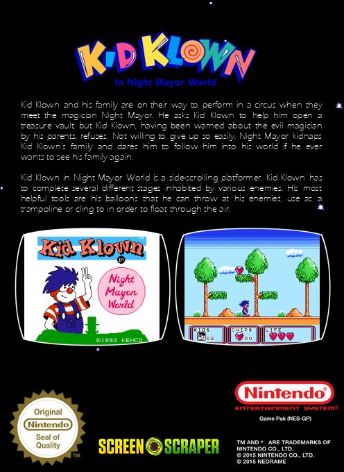 Kid Klown in Night Mayor World - Dos