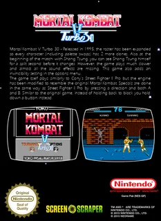 Mortal Kombat V Turbo - 30 People dos