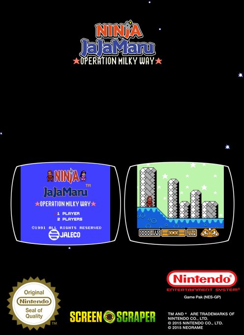 Ninja JaJaMaru - Operation Milky Way - Dos