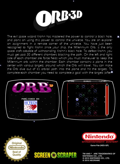 Orb 3D dos
