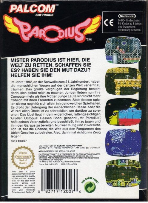 Parodius - Dos