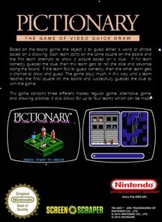 Pictionary : The Game of Video Quick Draw - Dos