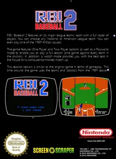 R.B.I. Baseball 2 - Dos