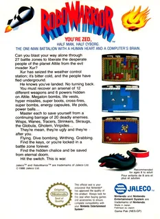 Robo Warrior - Dos