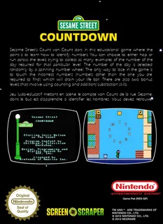 Sesame Street Countdown dos