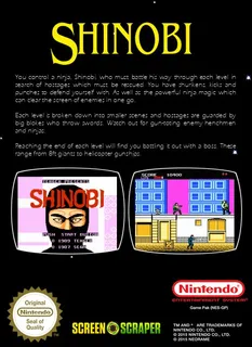 Shinobi - Dos