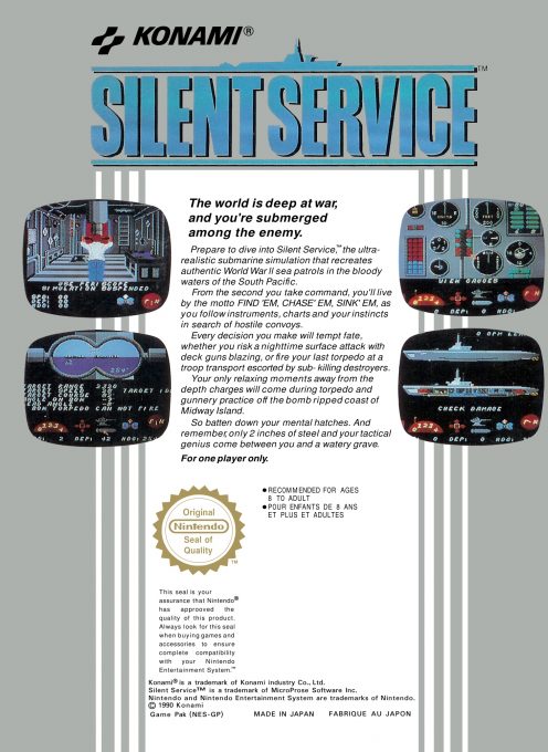 Silent Service - Dos