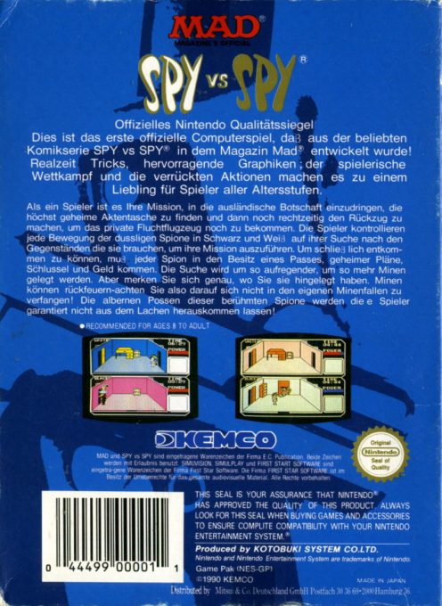 Spy vs Spy dos