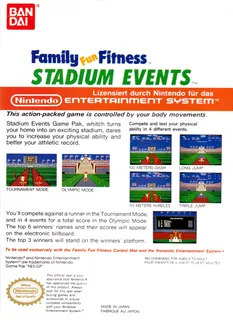 Stadium Events - Dos