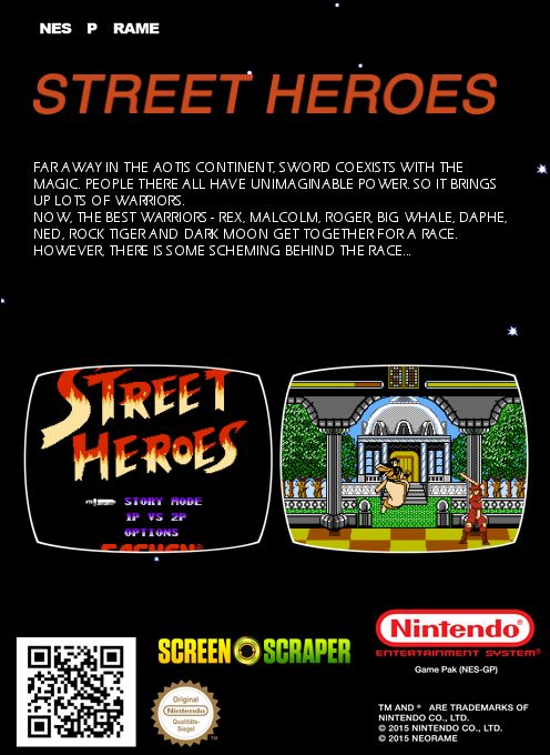 Street Hero - Dos