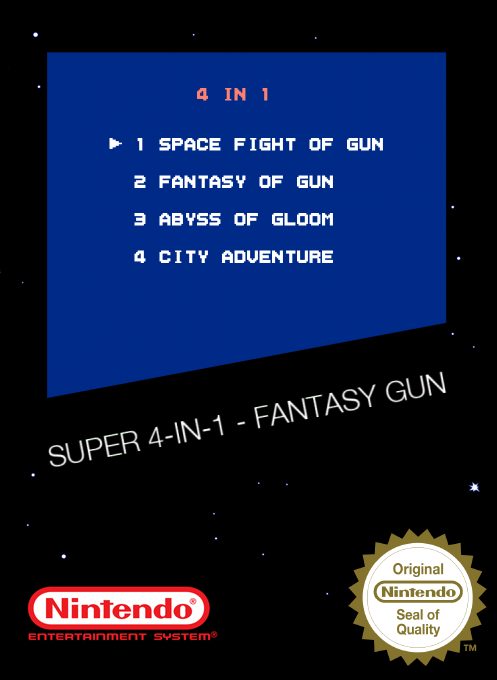 Super 4-in-1 - Fantasy Gun