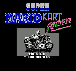 Super Mario Kart Rider