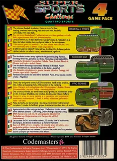 Super Sports Challenge - Dos