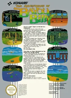 The Adventures of Bayou Billy - Dos
