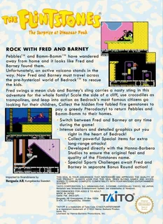 The Flintstones : The Surprise at Dinosaur Peak - Dos