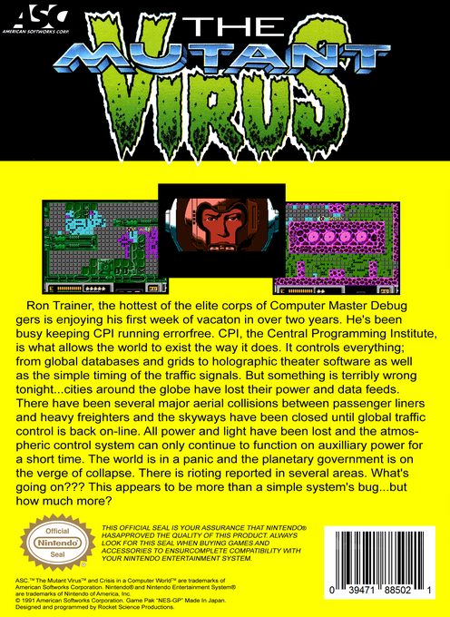 The Mutant Virus : Crisis in a Computer World dos