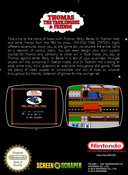 Thomas the Tank Engine and Friends dos