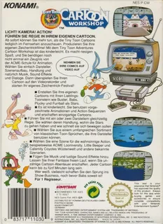 Tiny Toon Adventures : Cartoon Workshop - Dos