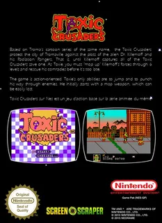 Toxic Crusaders - Dos