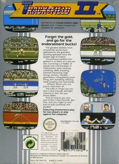 Track & Field II dos