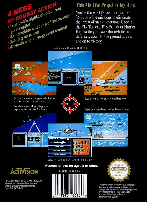 Ultimate Air Combat dos