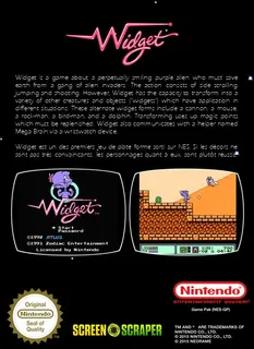 Widget - Dos