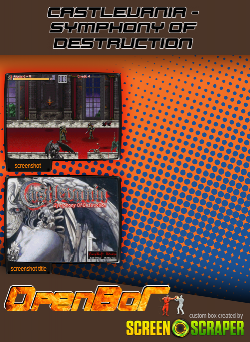 Castlevania: Symphony of Destruction dos