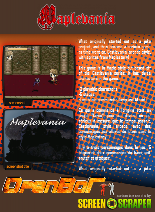 Mapplevania - Dos