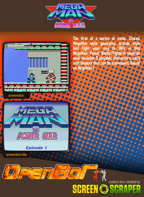 Mega Man: The Power War Ep. 1 dos