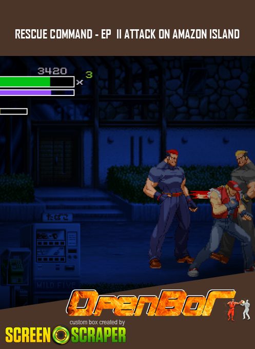 Rescue Command - Ep II Attack on Amazon Island