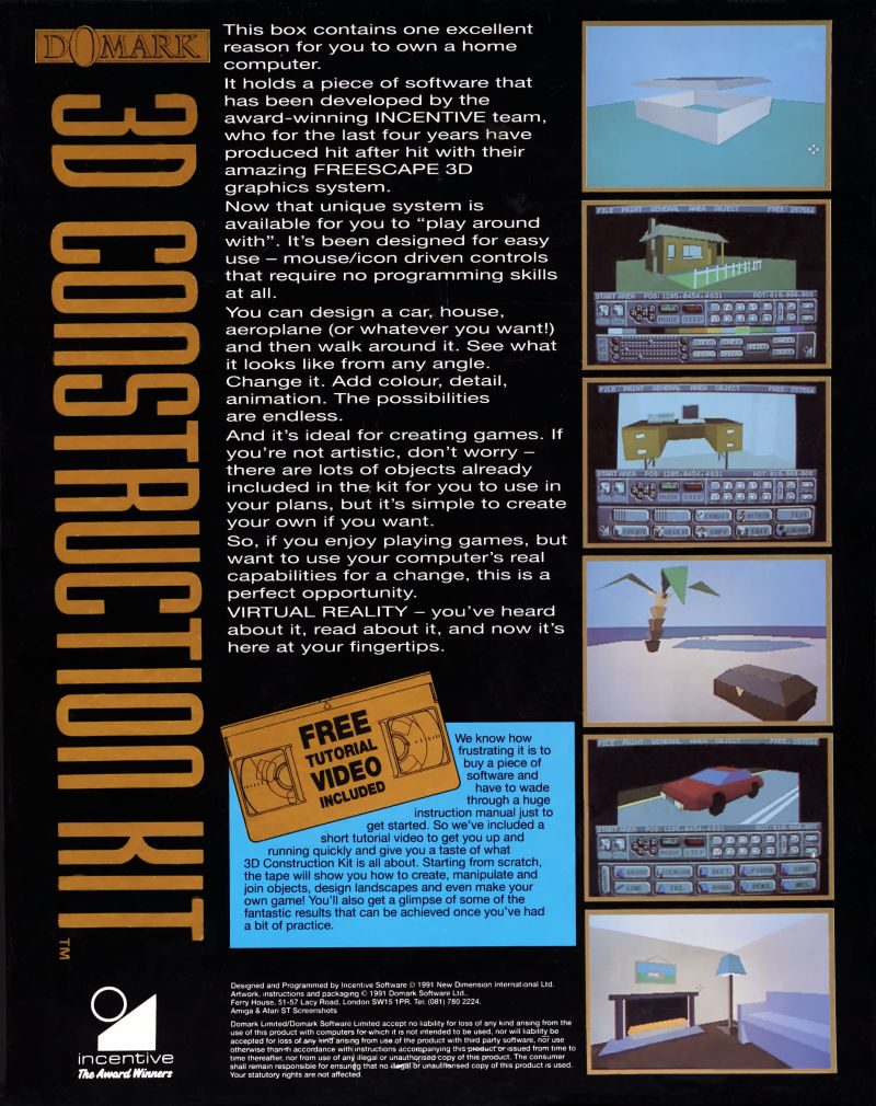 3d Construction Kit - Dos
