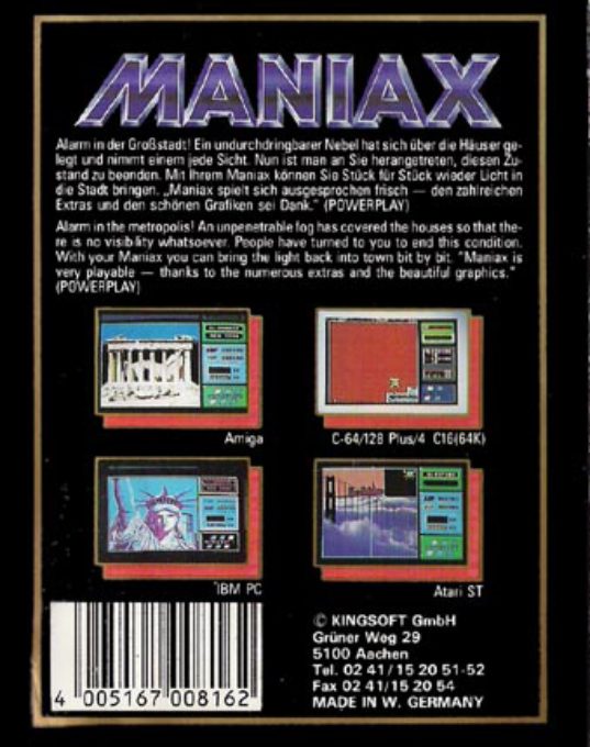 Maniax dos