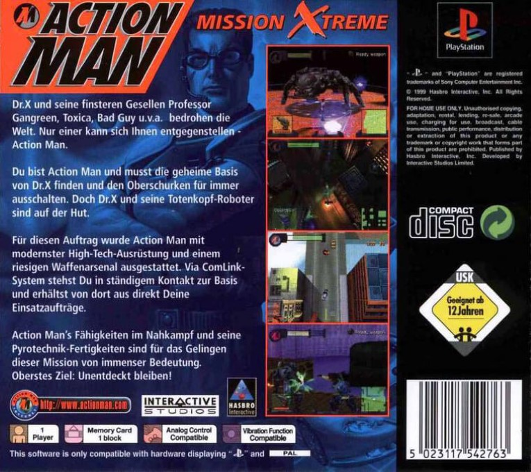 Action Man - Operation Extreme - Dos
