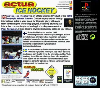 Actua Ice Hockey - Dos