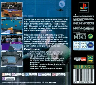 Actua Pool - Dos