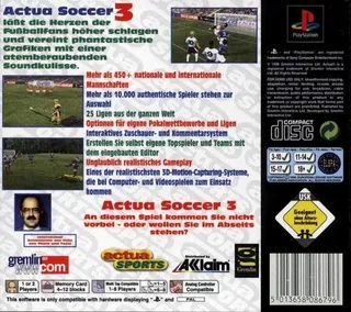 Actua Soccer 3 - Dos