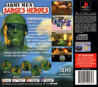 Army Men : Sarge's Heroes - Dos