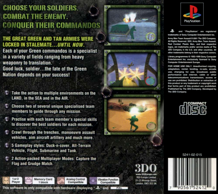 Army Men - Team Assault - Dos