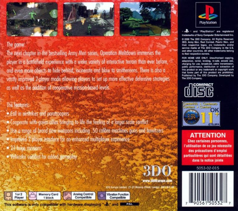 Army Men : World War - Dos