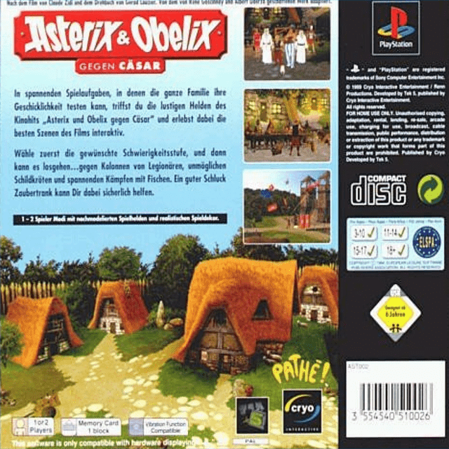 Asterix & Obelix Take on Caesar - Dos