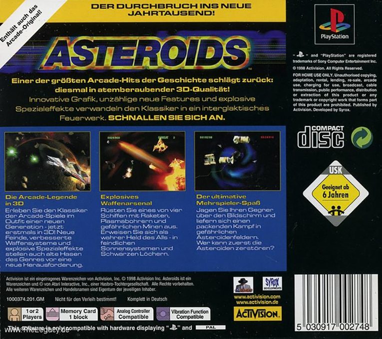 Asteroids - Dos