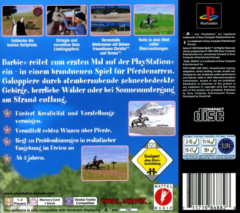 Barbie - Race & Ride dos