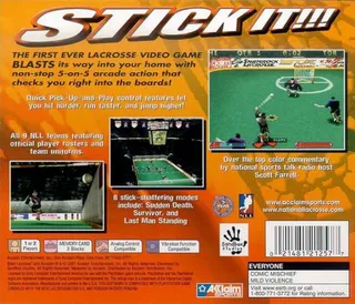 Blast Lacrosse - Dos