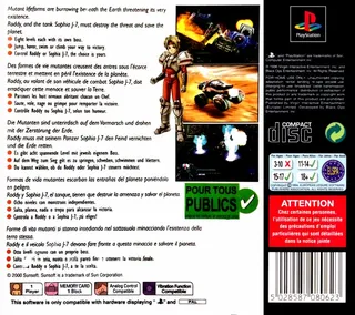 Blaster Master : Blasting Again - Dos