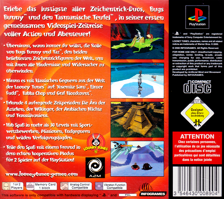 Bugs Bunny & Taz - Time Busters - Dos