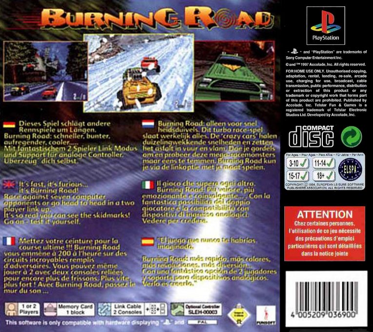 Burning Road - Dos