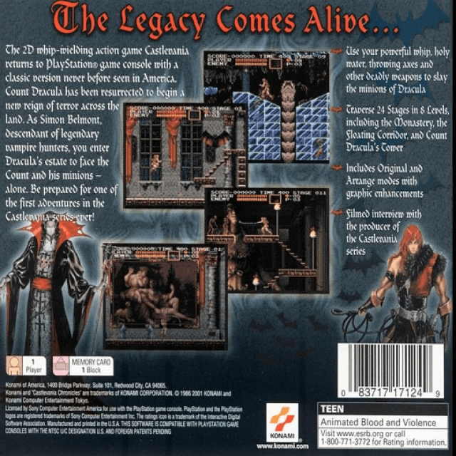 Castlevania Chronicle - Akumajou Dracula - Dos