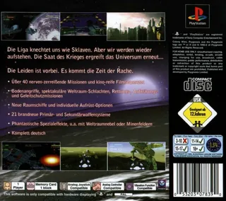 Colony Wars : Vengeance - Dos