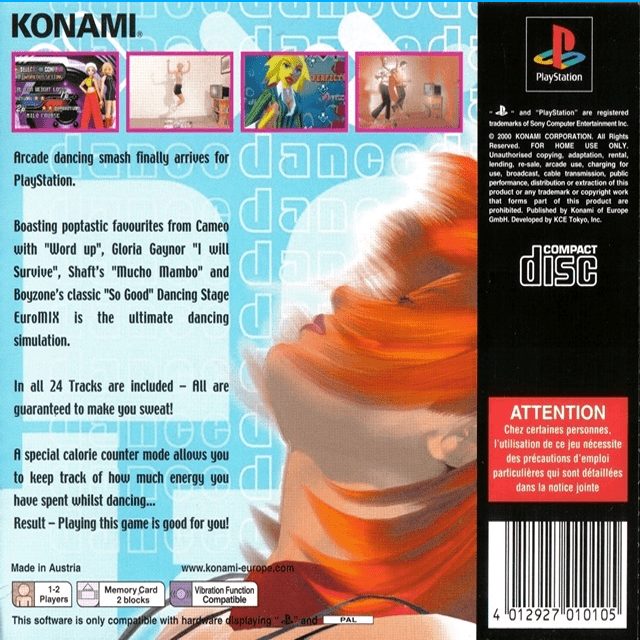 Dancing Stage Euromix - Dos