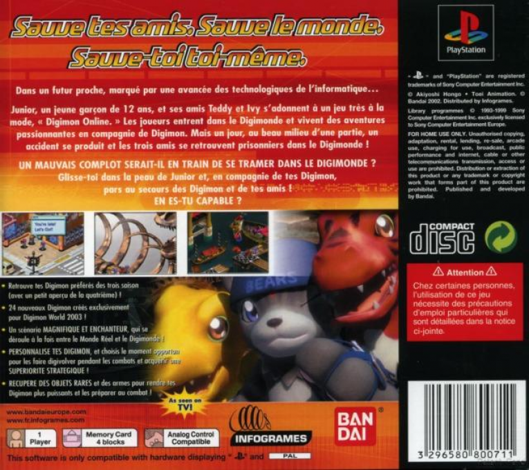 Digimon World 2003 - Dos